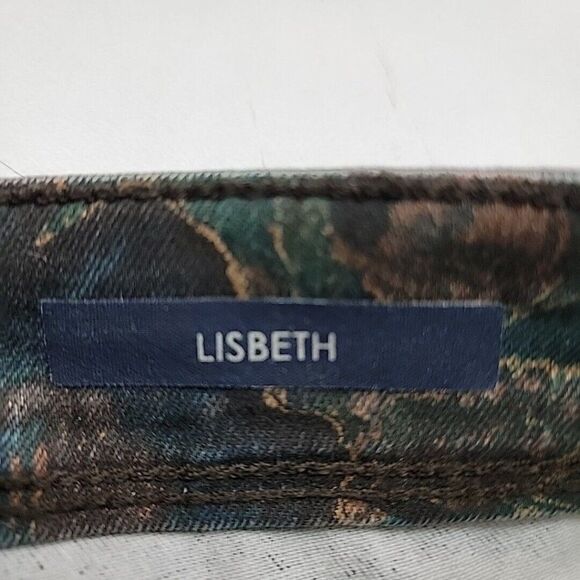 Bandolino Women's Skinny Jeans - Floral Pattern - Picture 5 of 12